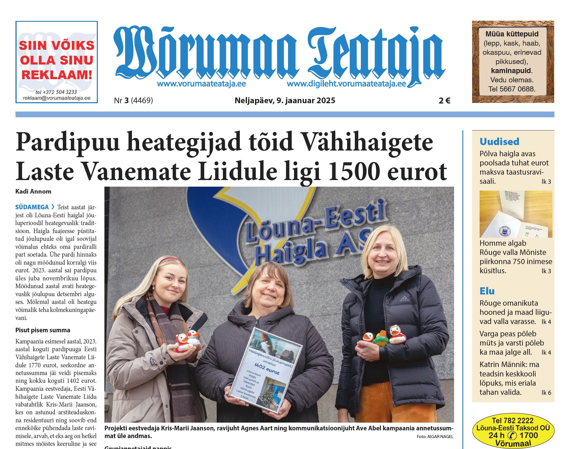 9. jaanuari digileht 2025